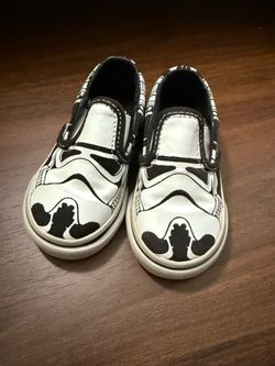 Stormtrooper vans kids size 5