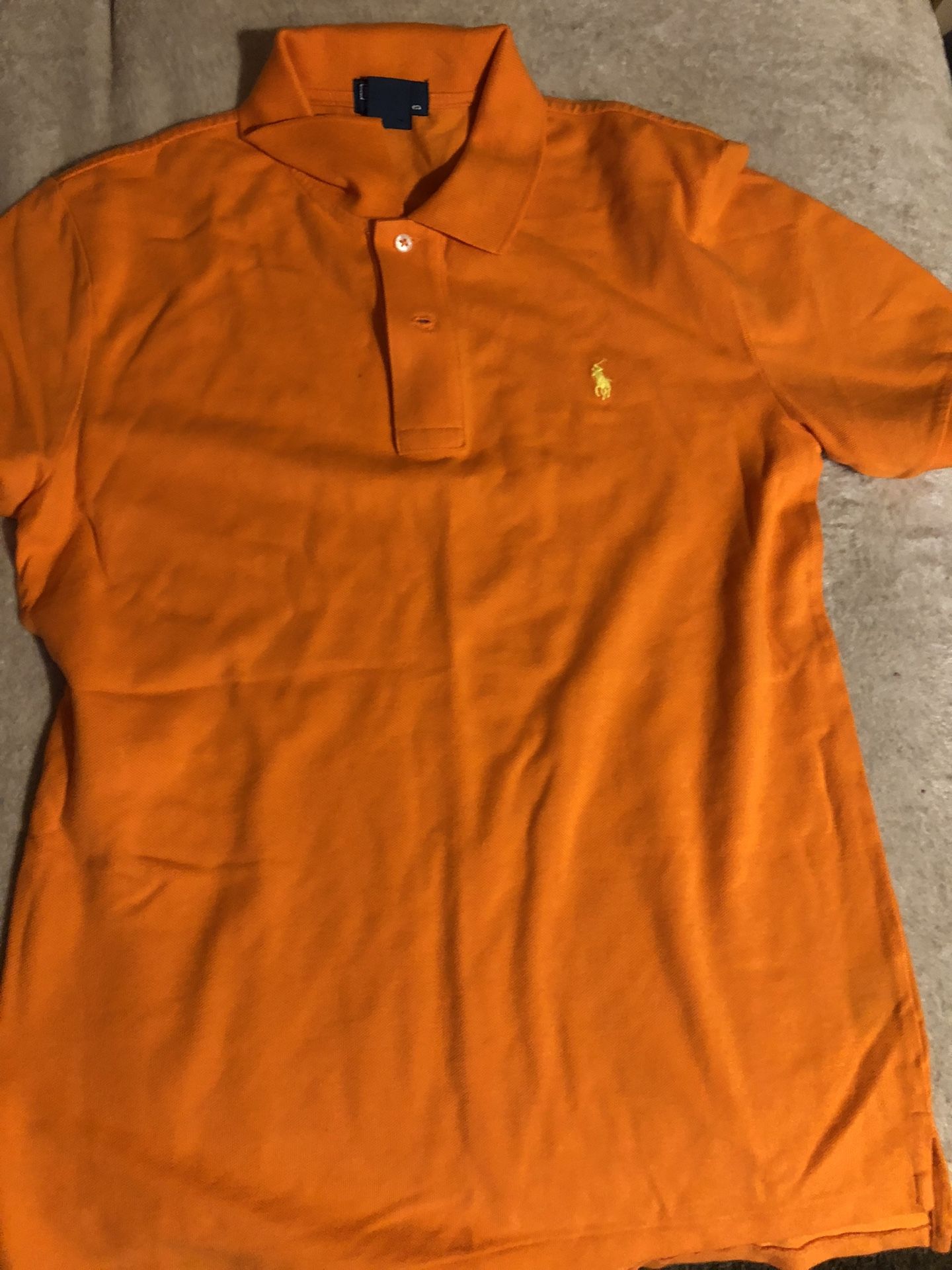 Orange Polo Shirt