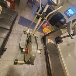 Elliptical Machine. Working