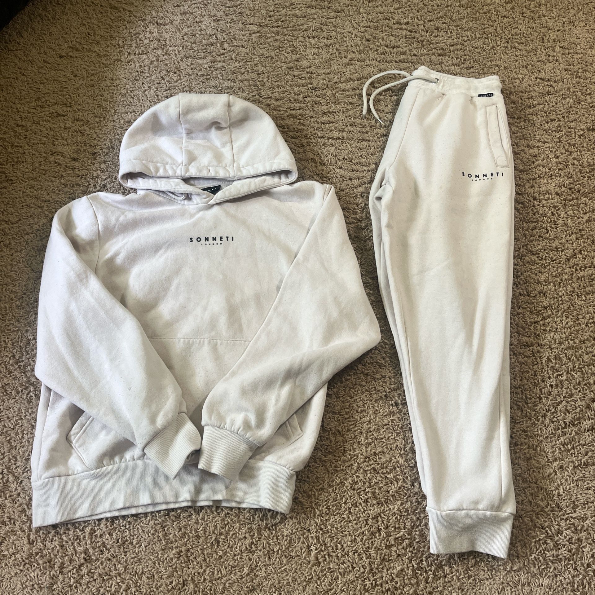 Cream SweatSuit