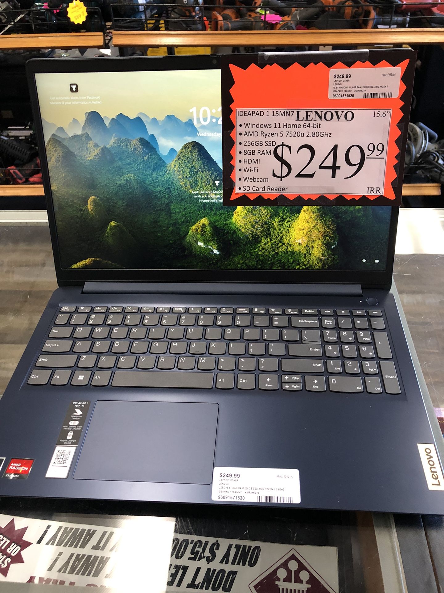 96091 Lenovo Ideapad 1 Windows 11 Laptop 571520