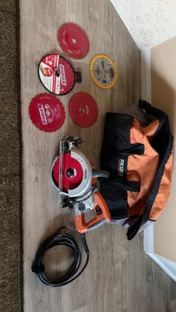 Ridgid corded circular saw