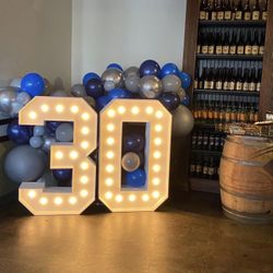 Marquee Numbers