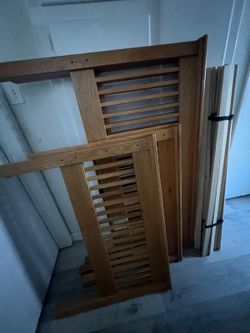 Bunk bed wood