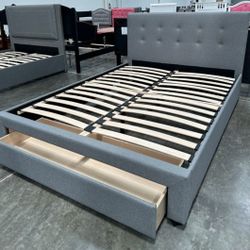 Queenn Grey Frame W Orthopedic Matres!!!!