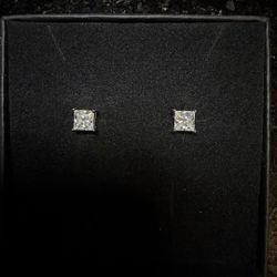 5mm 925 Silver Vvs Moissanite Earrings 