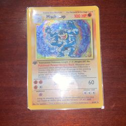 1999 Machamp 1st Edition
