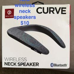 Neck Wireless Bluetooth Speakers 