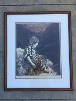 Framed Original Art Work