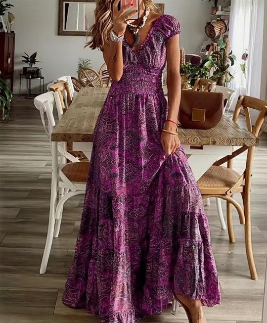 Womens Dress Purple 