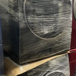 Samsung Black Stainless Heavy Duty Washer And Dryer 