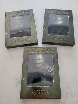 Universal Monsters Legacy Collection- Mummy, Creature,  Invisible Man!