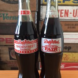Coca-Cola Vintage Glass Bottles (Dollywood)