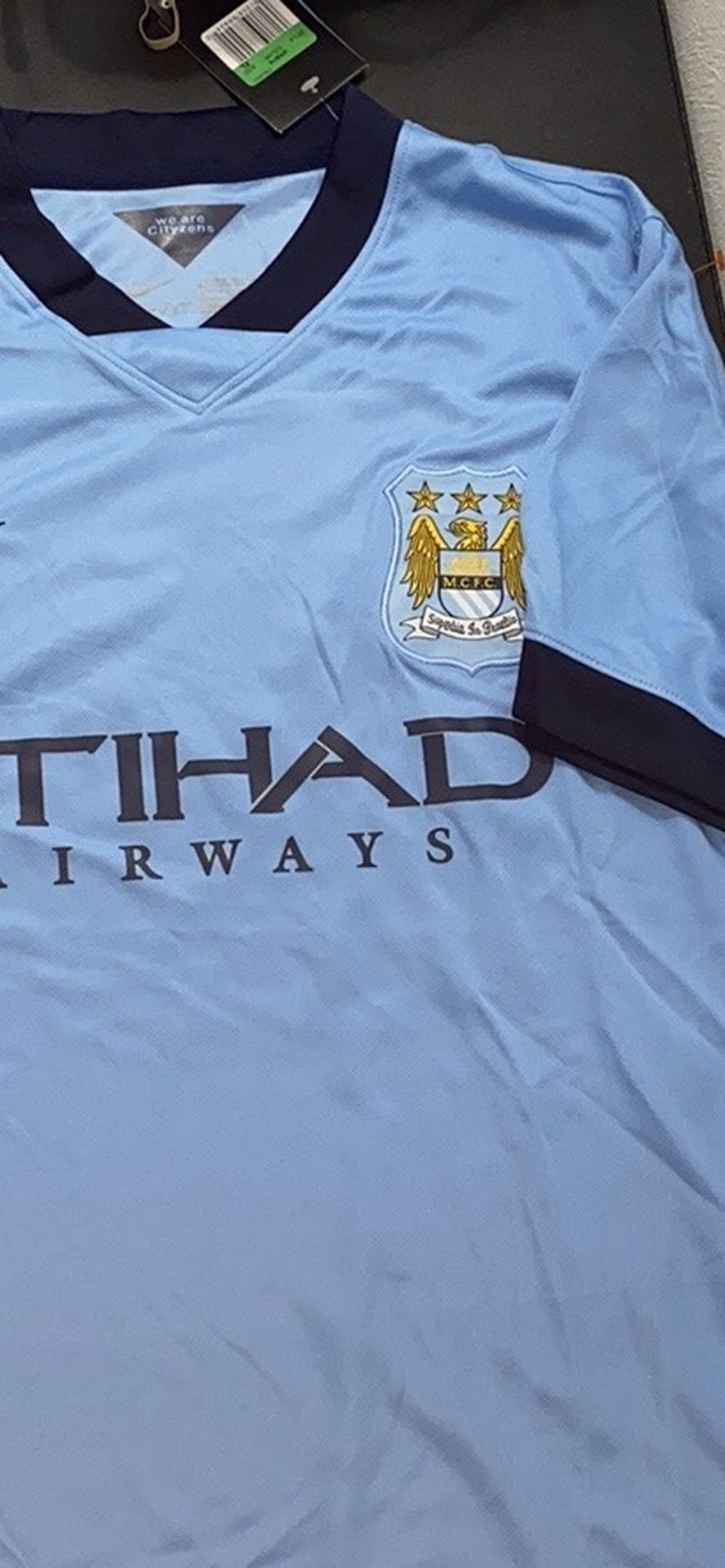 Manchester City 12/13 Home Jersey
