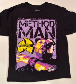 Method Man T-shirt Size Adult Large WuTang Clan Rap Hip Hop Tee