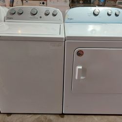 Washer & Dryer New Whirlpool Set