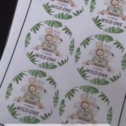 Custom Label Stickers 