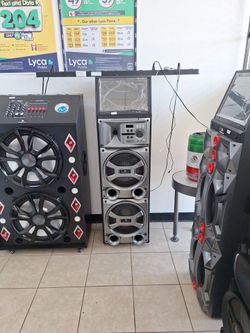 Maxx Power Dual Woofer Tower Speaker System