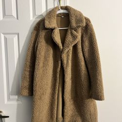 Teddy bear jacket Uniqlo