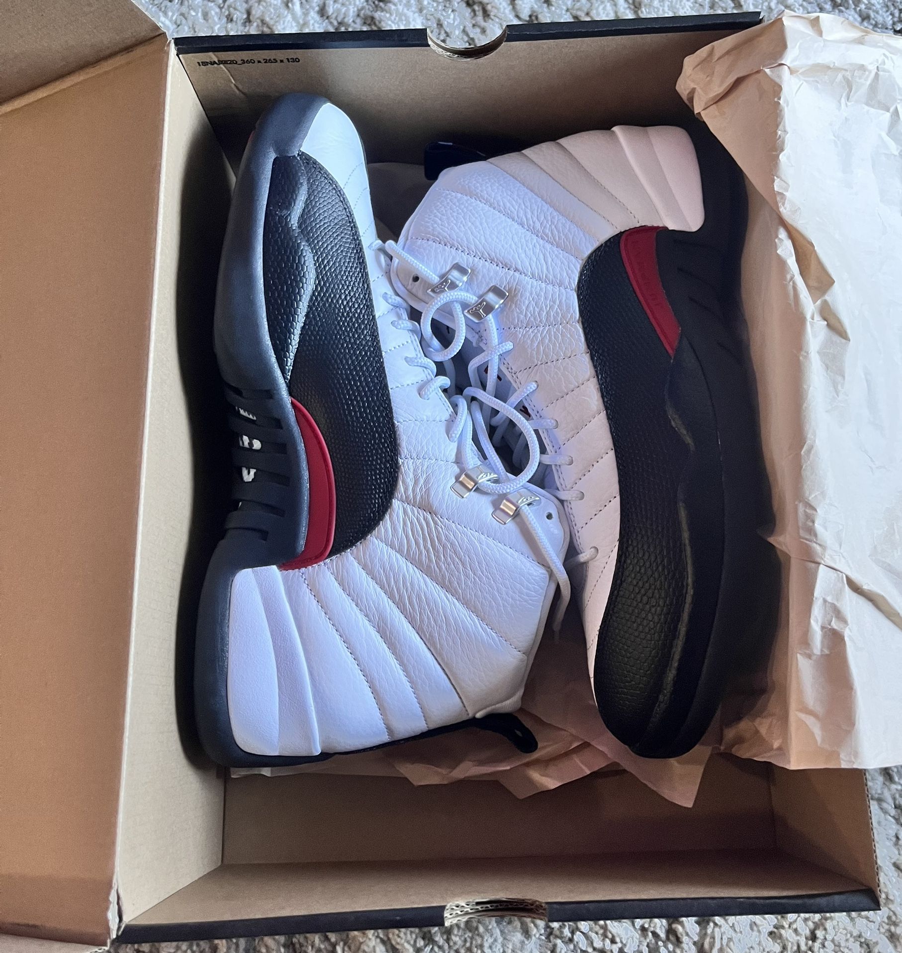 Jordan 12 Taxi Flip Size 11.5