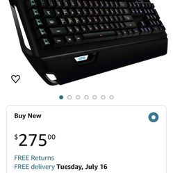 Logitech G910 Orion Spectrum RGB Wired Mechanical Gaming Keyboard , Black