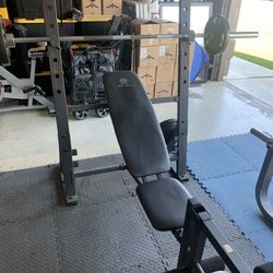 Bench Press And Squat Set