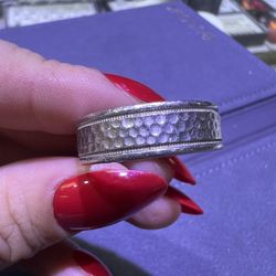 Platinum Ring (17 grams) Size 10