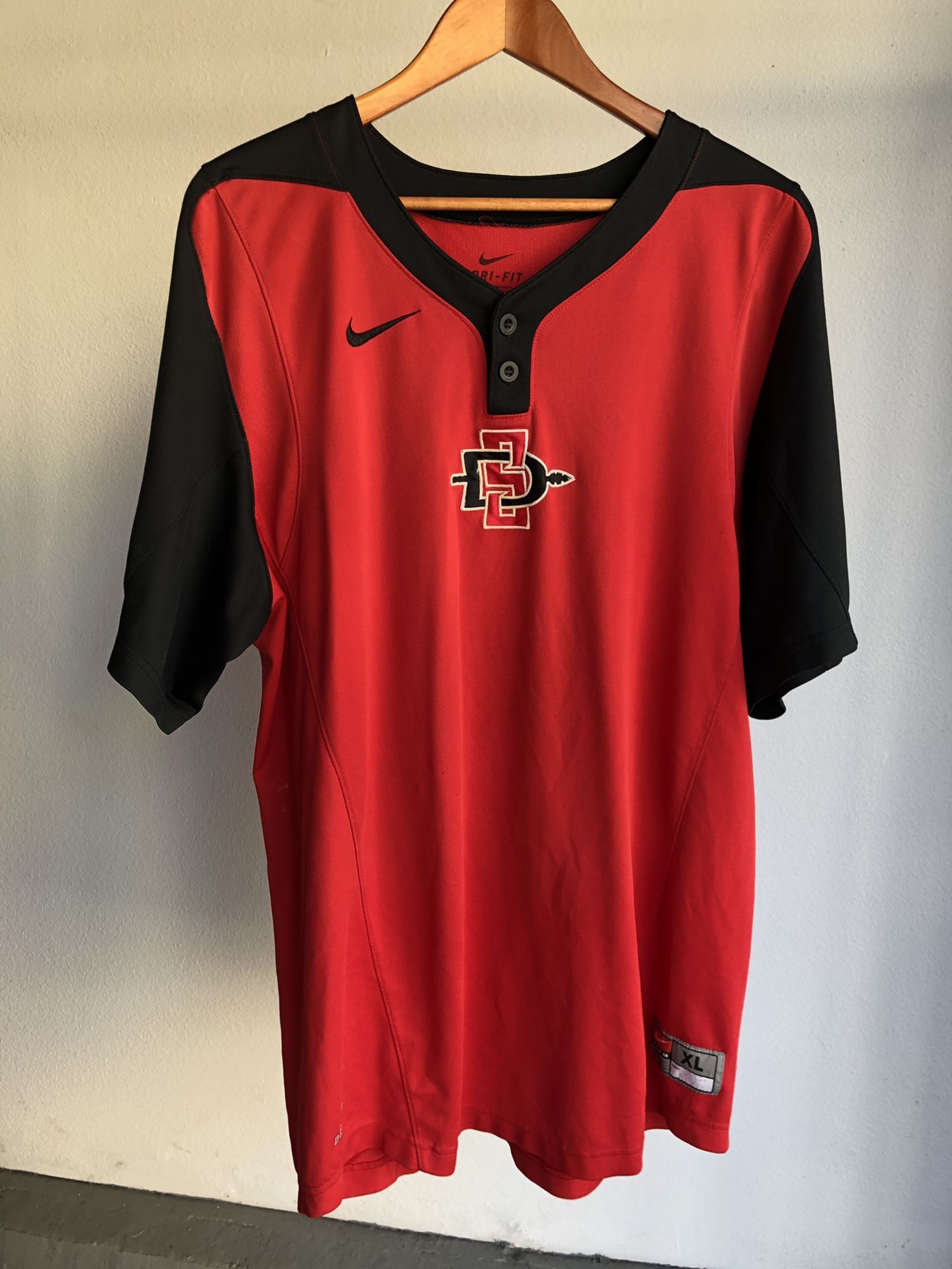 San Diego State University SDSU baseball batting practice jersey XL