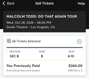 Malcom Todd LA night 1