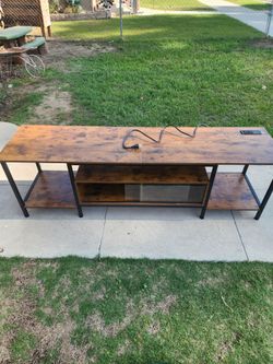 TV Stand with Power Outlet