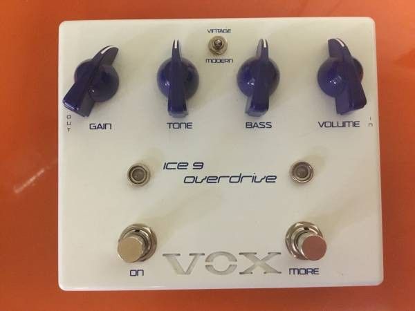 Vox Ice 9 Joe Satriani Signature Overdrive Pedal