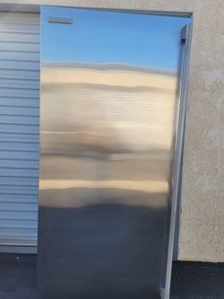 Electrolux stainless steel freezer