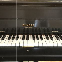 Dunbar Baby Grand Piano with Bench