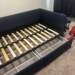 Twin Bed Frame with storage 