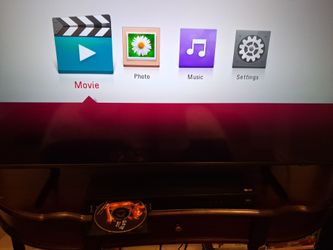 LG DVD player and blue ray.
