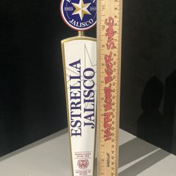 🔥 Estrella Jalisco Tall Beer tap handle 