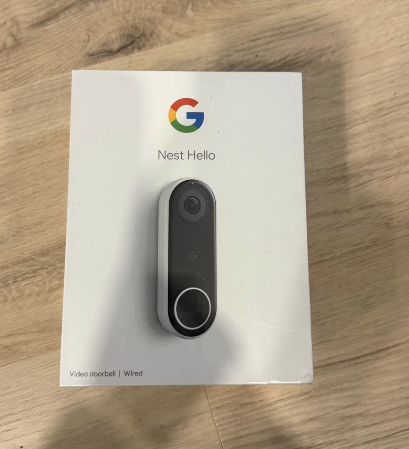 Google nest hello wired video doorbell