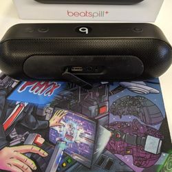 Beats by Dre Pill+ (Plus) Bluetooth Wireless Speaker A1680 - Black SCC2GJ12TGN1V $95