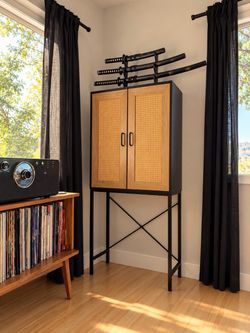 Rattan cabinet