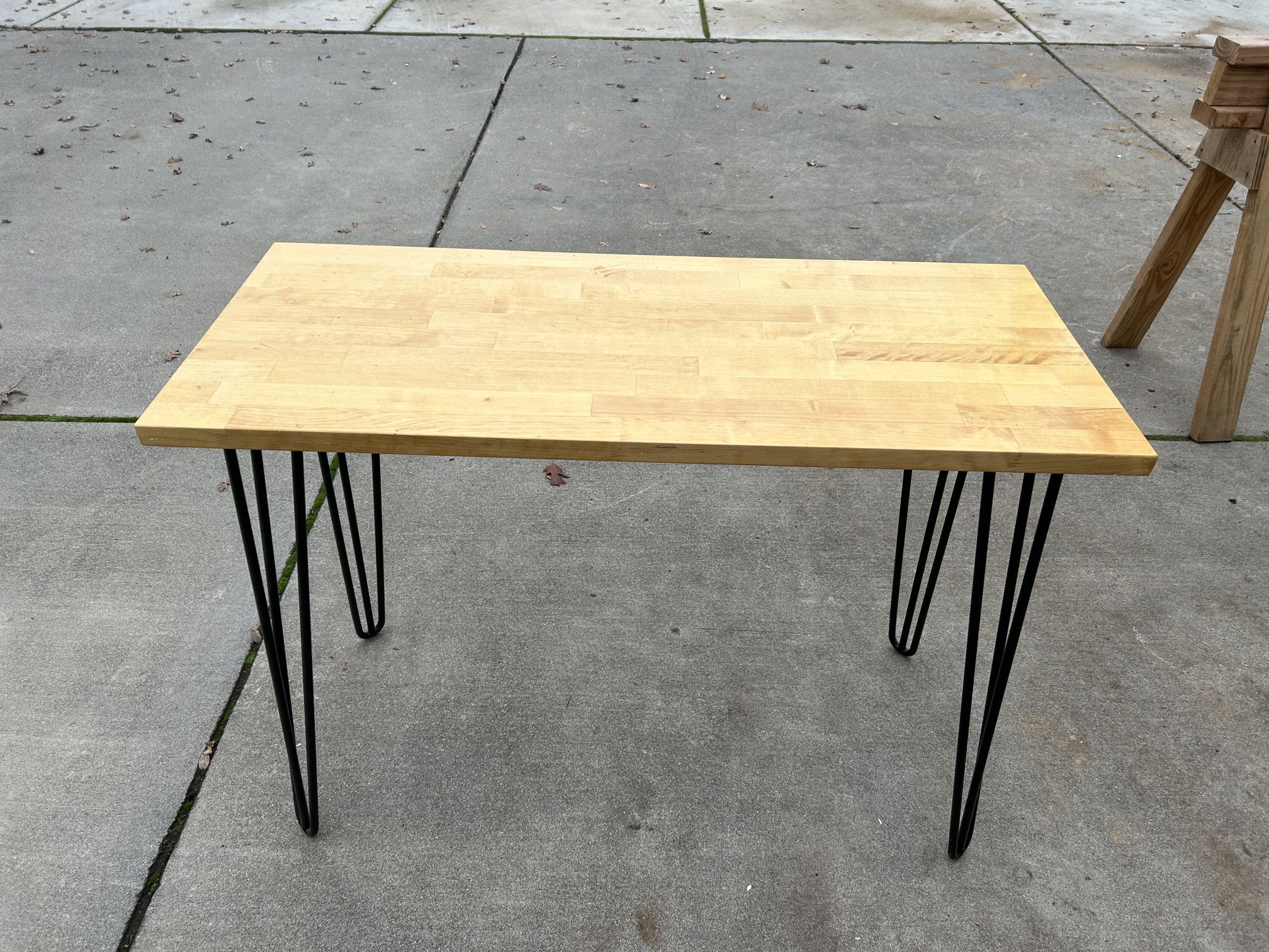 Console Table With Hairpin Legs