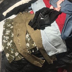 Bin Of Women’s clothes 