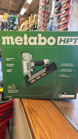 Metabo 15GA finish nailer 2-1/2 air gun