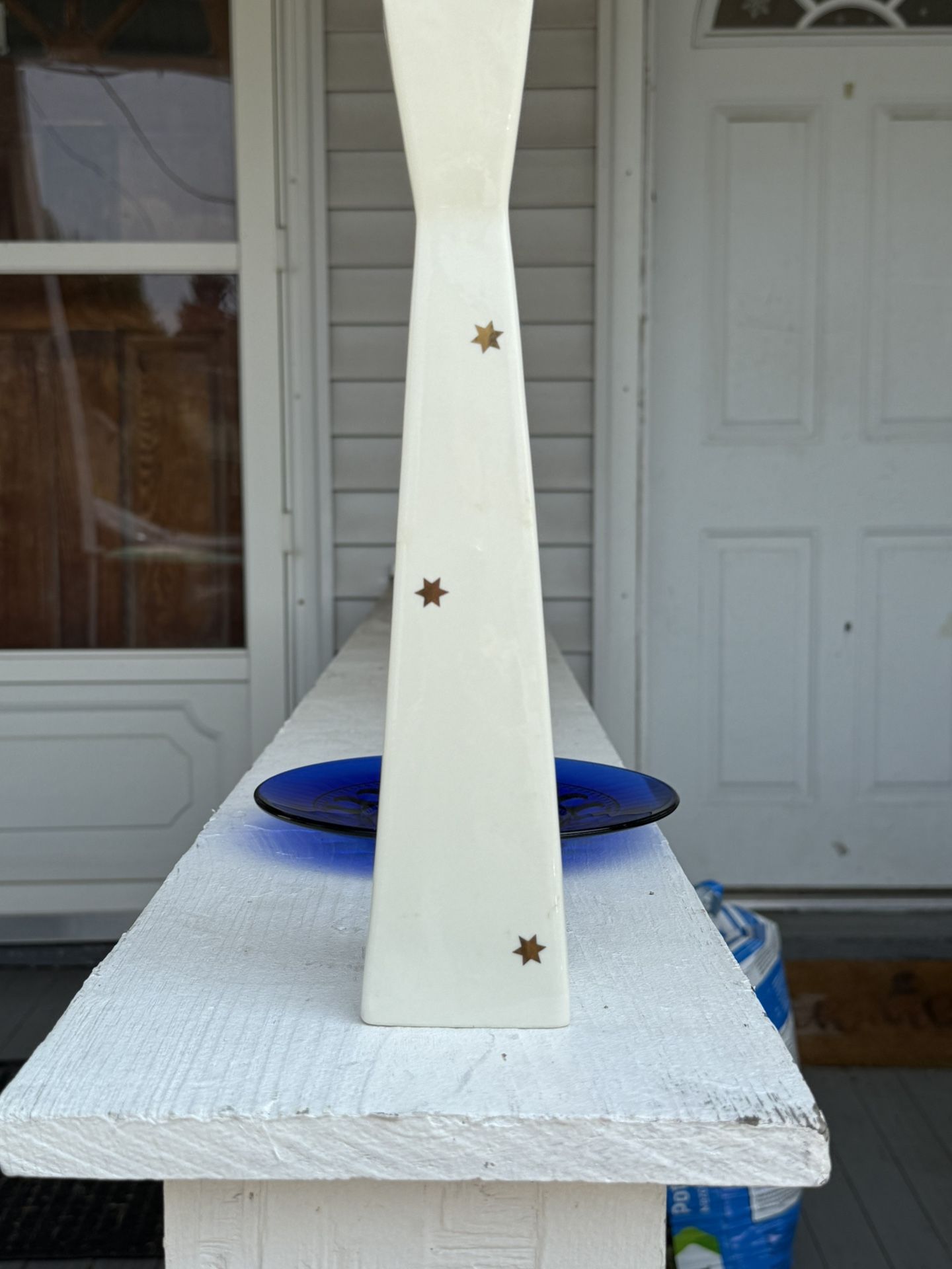 Star Vase Porcelain 