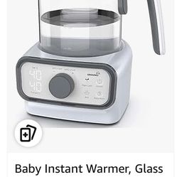 Baby Instant Warmer, Glass Water Boiler with Accurate Temperature Control for Formula, Coffee and Tea, 1.3 Liter Electric Kettle with LCD Display and 