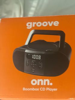 Onn Groove Boombox CD Player