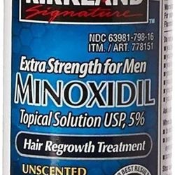Minoxidil-5% Extra Strength Hair Regrowth for Men, 4 Month Supply