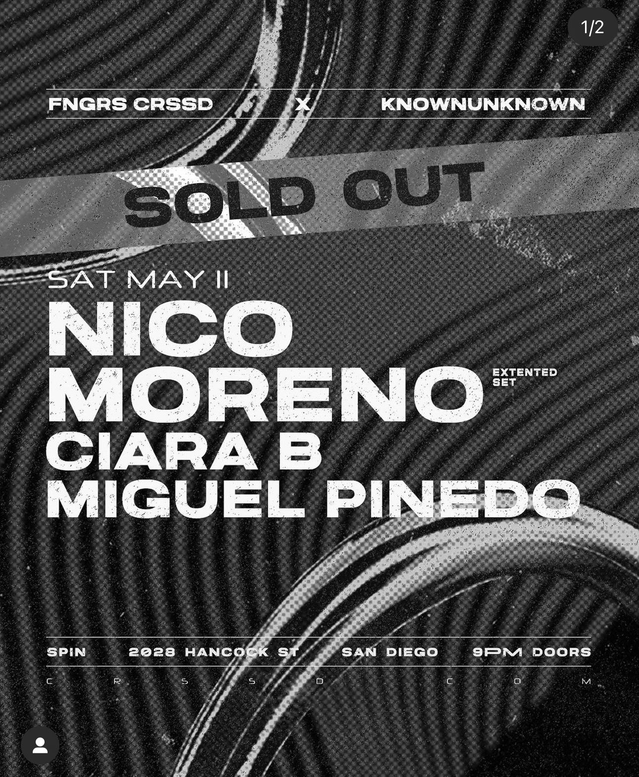 (2) Nico Moreno Tickets