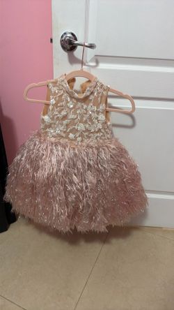 Fluffy Pink dress
