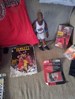 Bulls  / mj/ and  space Jam  collectibles