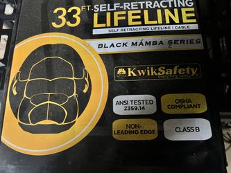 Mamba 33ft Self Retracting Lifeline